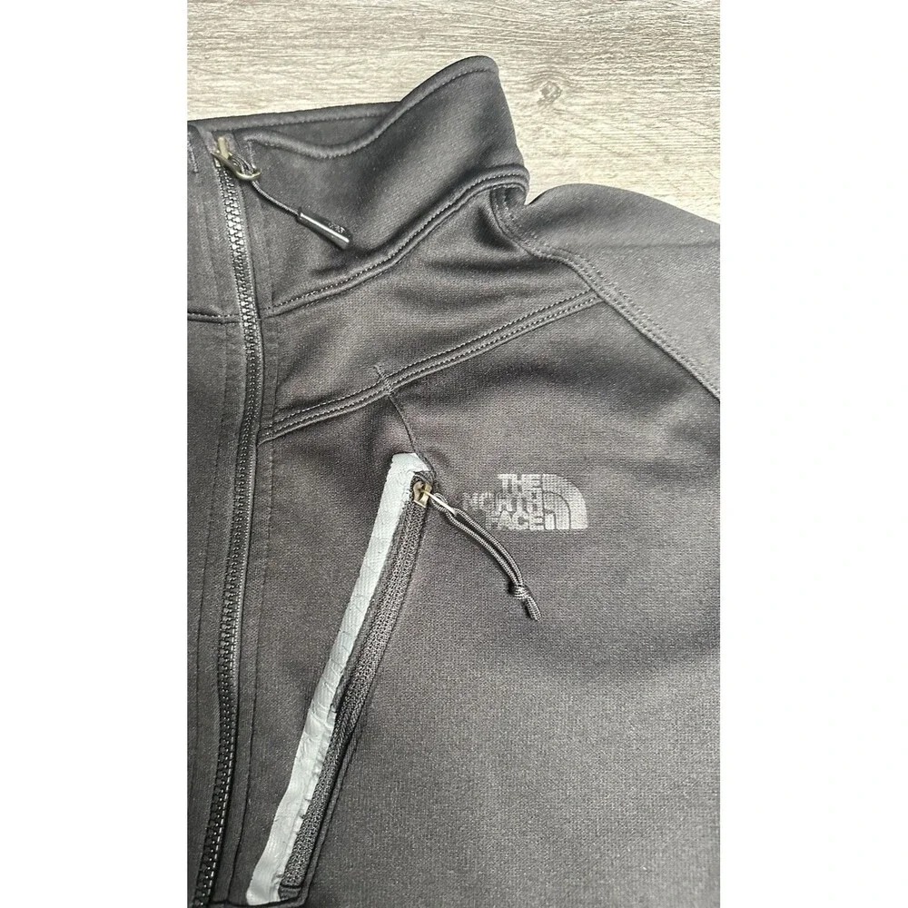 The North Face Quarter Zip Long Sleeve Pullover Jacket Black Men’s Size XL